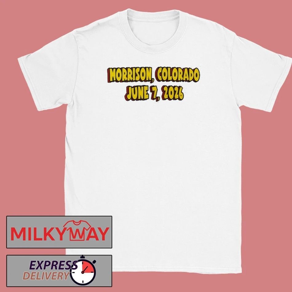 Trey Anastasio Concert Red Rocks June 07 2026 Shirt