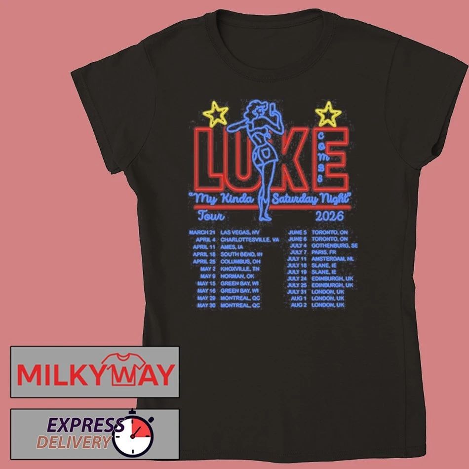 Luke Combs Tour Mar – Apr – May 2026 New shirt