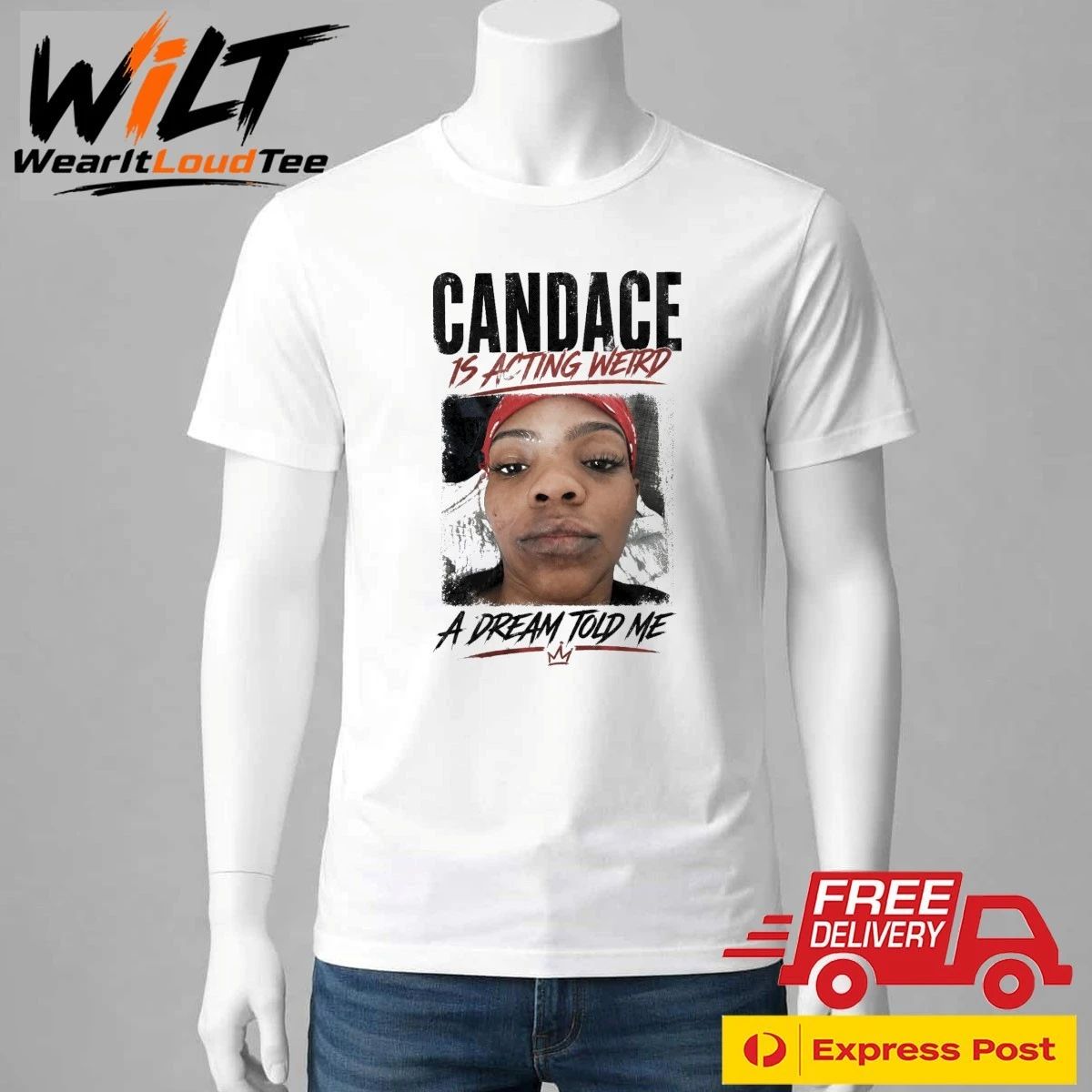 Candace Is Acting Weird A Dream Told Me Shirt