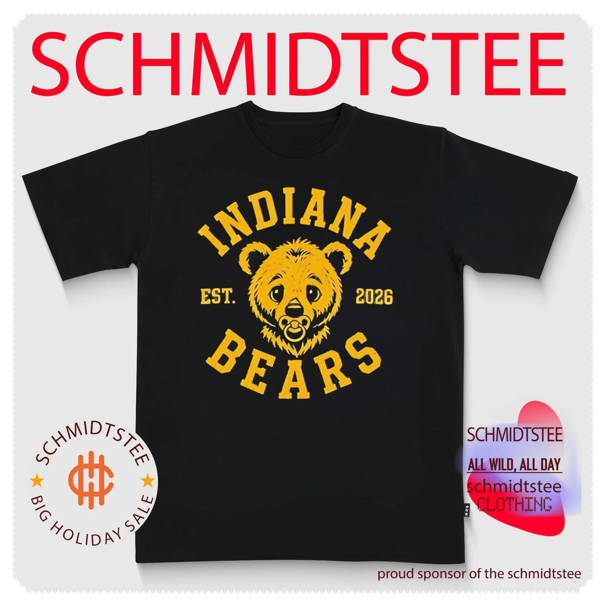 Indiana Bears est 2026 retro shirt