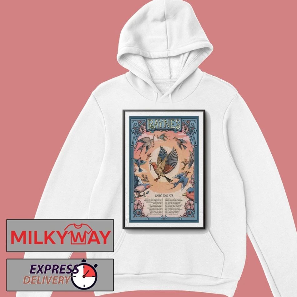 Raynes Spring Tour 2026 Poster shirt