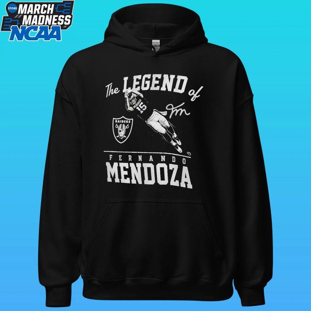 The Legend Of Fernando Mendoza Las Vegas Raiders Shirt