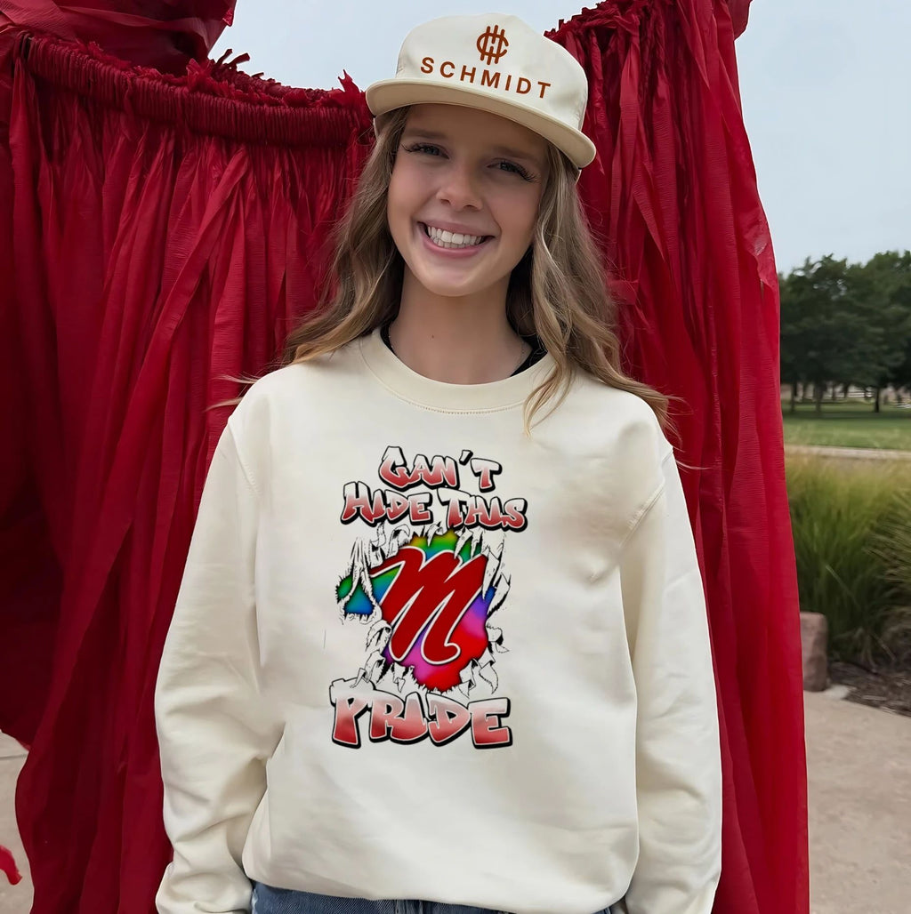 Ole Miss Rebels can’t hide this pride logo shirt