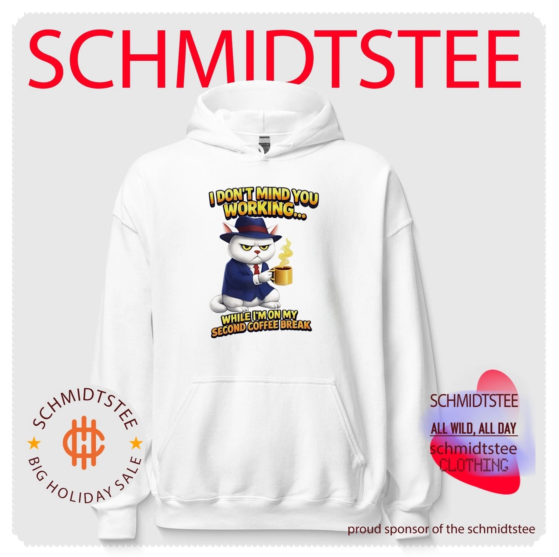 I don’t mind you working while I’m on my second coffee break shirt