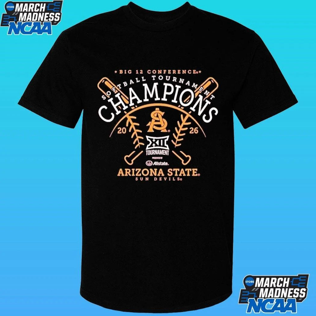 Torey Lovullo Arizona State Sun Devils 2026 Softball Tournament Champions Shirt