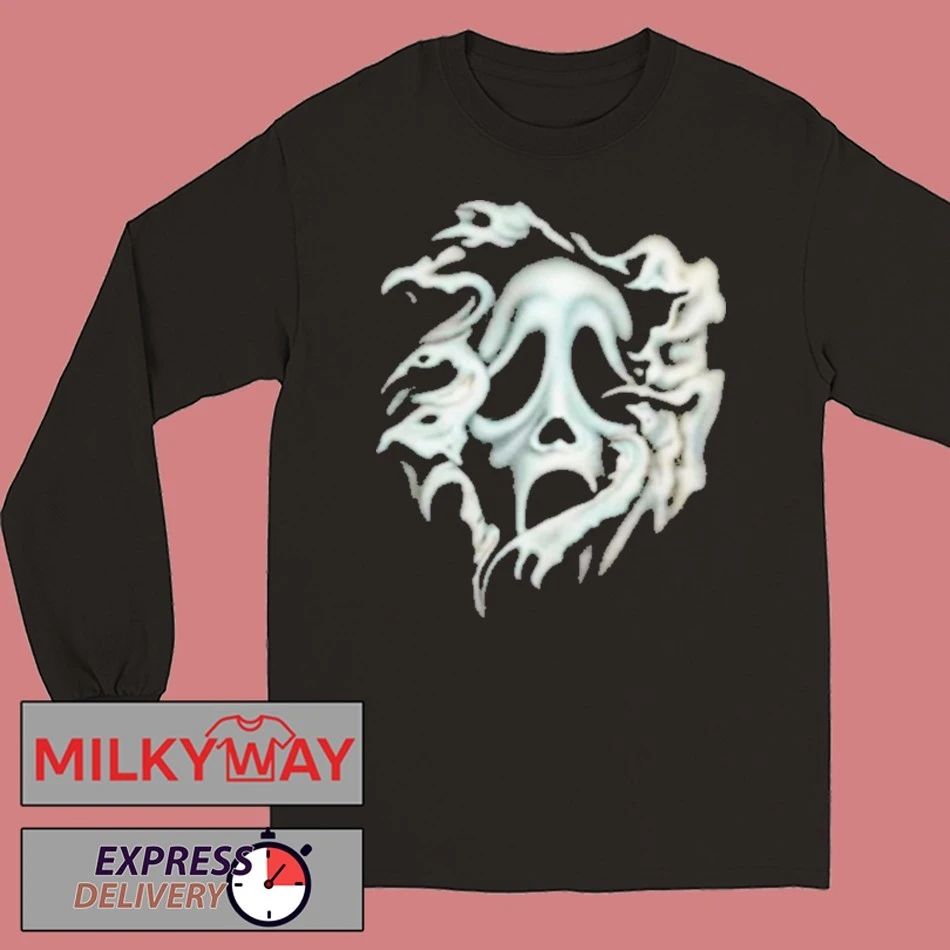 Don Toliver x Scream x Cactus Jack Airbrush Ghostface shirt