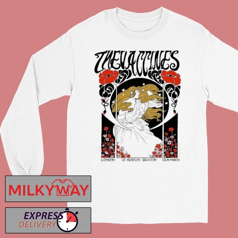 The Vaccines 02 Academy Brixton Mar 13,14 2026 shirt