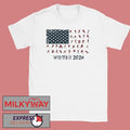 Usa Winter Sports American Skiing 2026 Flag Shirt