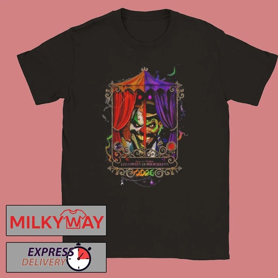 Halloween Horror Nights 2026 Jack the Clown and Dr. Oddfellow T-Shirt