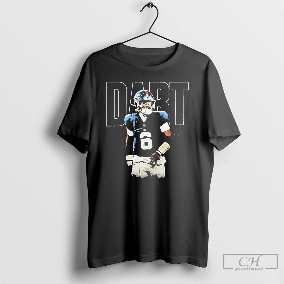 Classic Jaxson Dart Portrait Ny Giants T Shirts