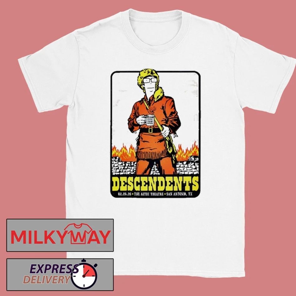 Descendents Feb 28 2026 Aztec Theatre in San Antonio TX Shirt