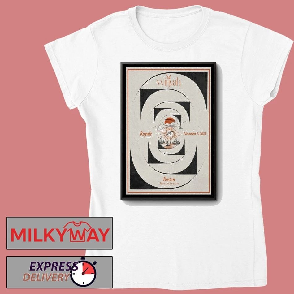 Winyah In Boston MA On Nov 5 2026 Poster shirt