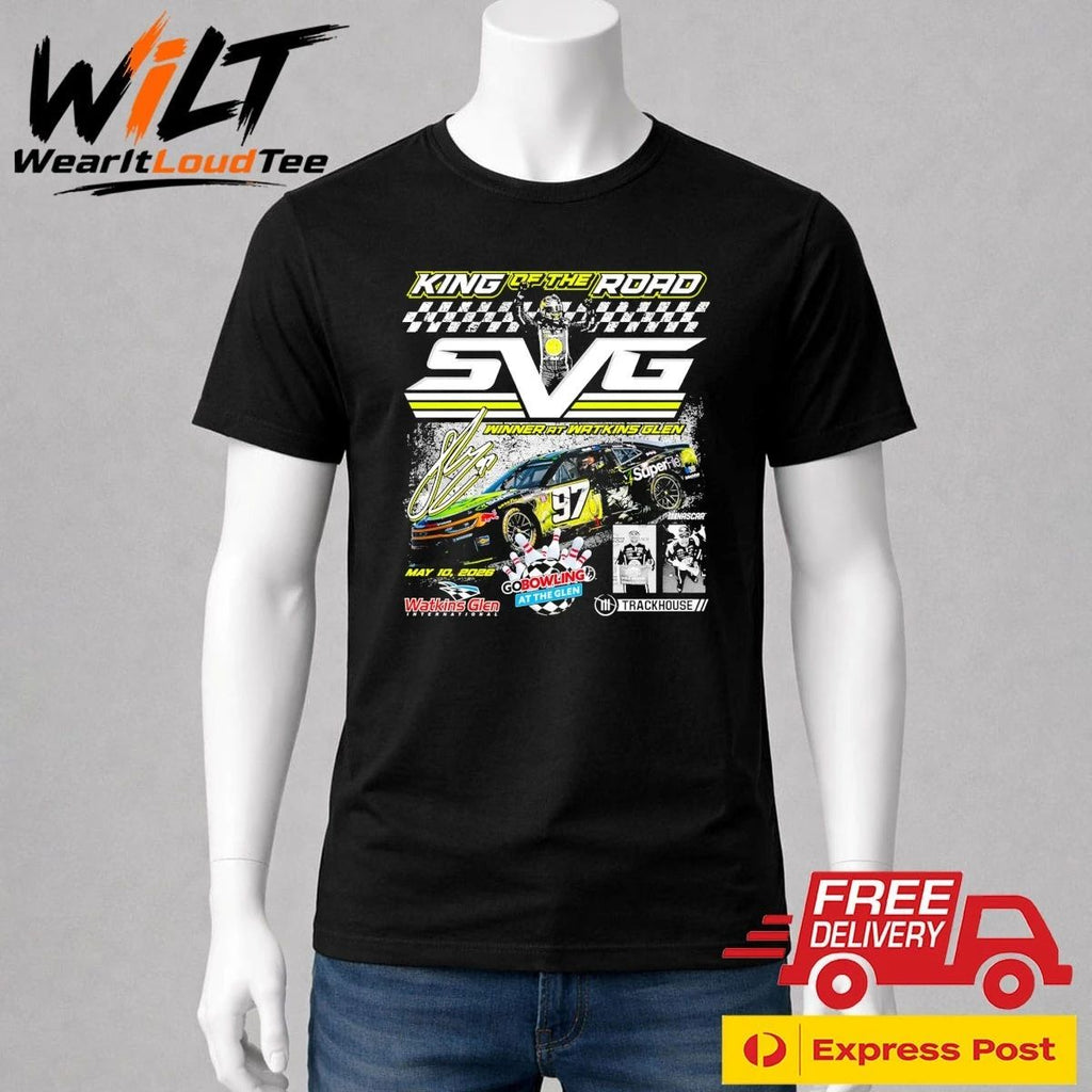 Shane van Gisbergen 2026 Go Bowling at The Glen Race Winner Shirt