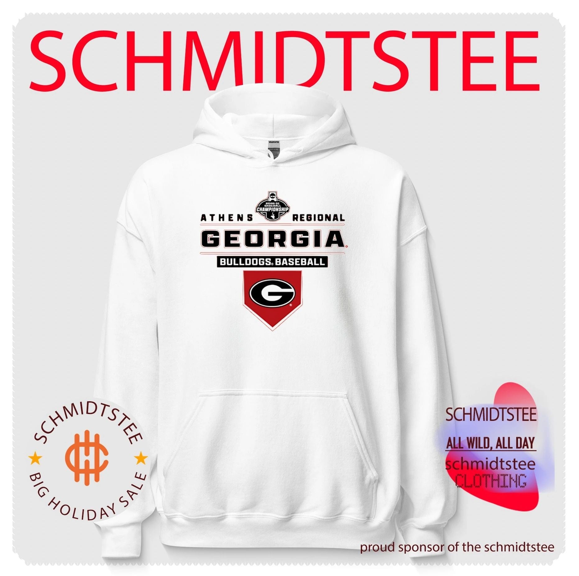 Georgia Baseball 2026 Regional Bound shirt