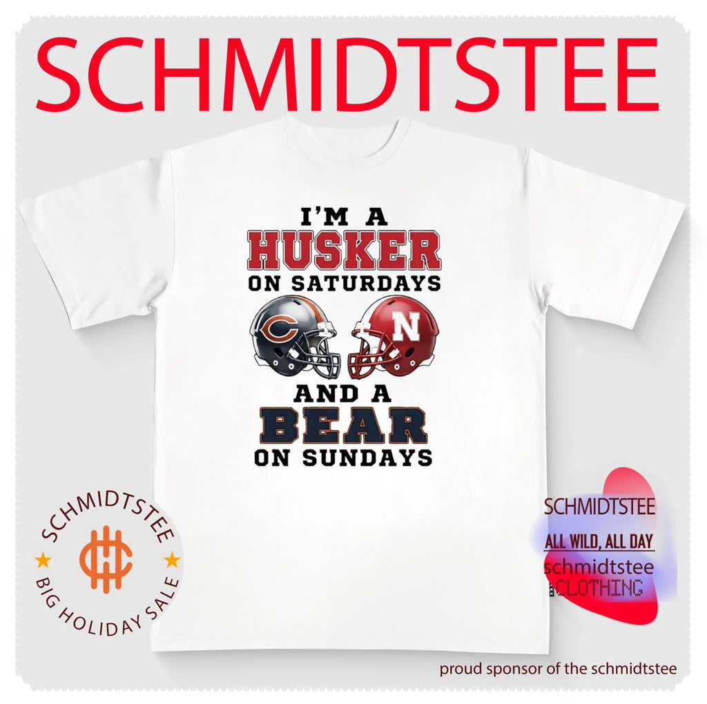 I’m a Husker on Saturdays and a Bear on Sundays shirt