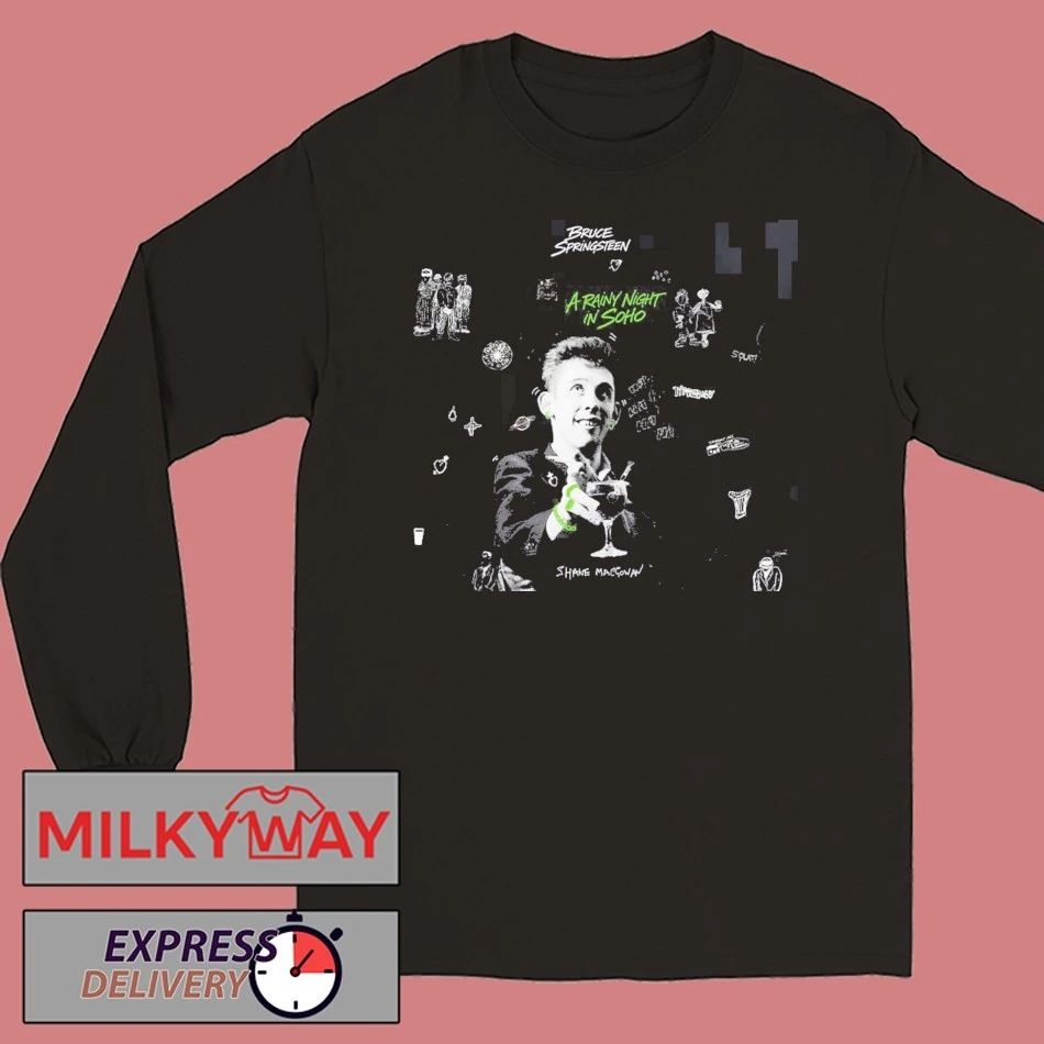 Bruce Springsteen A Rainy Night In Soho T-Shirt