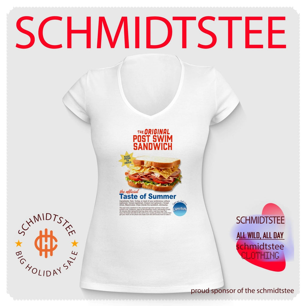 The Original Post Swim Sandwich the official Taste of Summer shirt