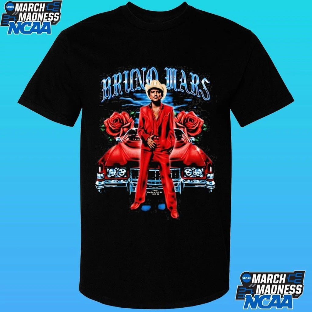 Bruno Mars The Romantic Tour Columbus Ohio Stadium Shirt