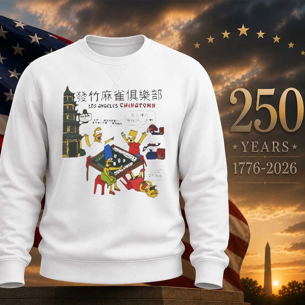 Simpsons Los Angeles Chinatown Shirt