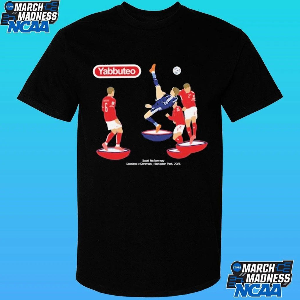 Yabbuteo Scott Mctominay Scotland V Denmark Hampden Park 2025 Shirt