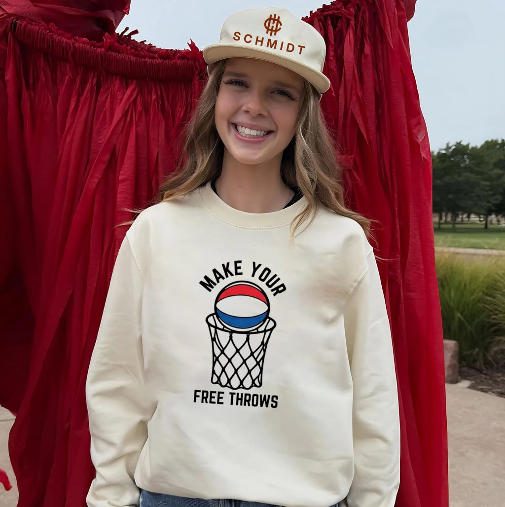 Make your free throws graphic shirt