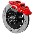 Wilwood Forged 6 Piston Red Superlite Caliper, GT 72 Vane Vented Spec37 D&S Rotor – 14×1.25