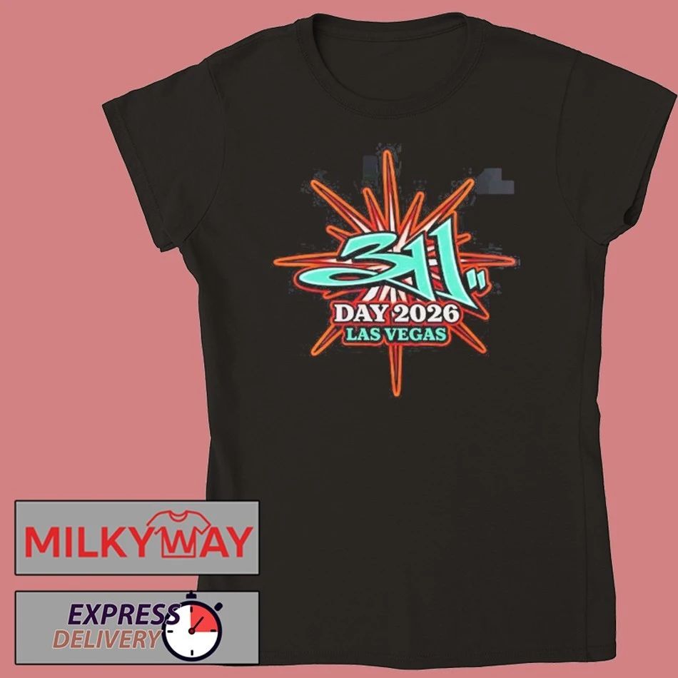 311 Band 311 Day Las Vegas Nevada 2026 Event Tee Dolby Live At Park MGM On March 7-8 2026 Two Sided T-Shirt