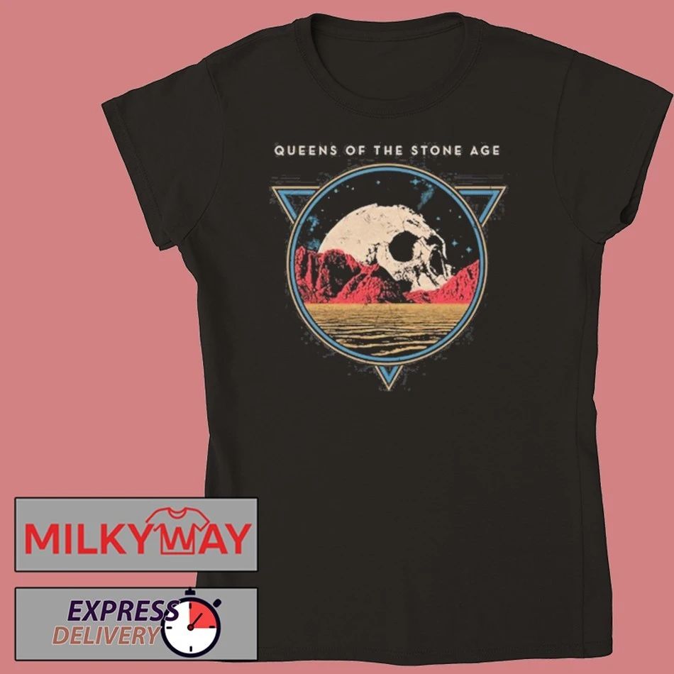 QOTSA Planet Skull shirt