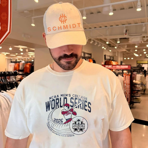 2026 Men’s College World Series mascot shirt