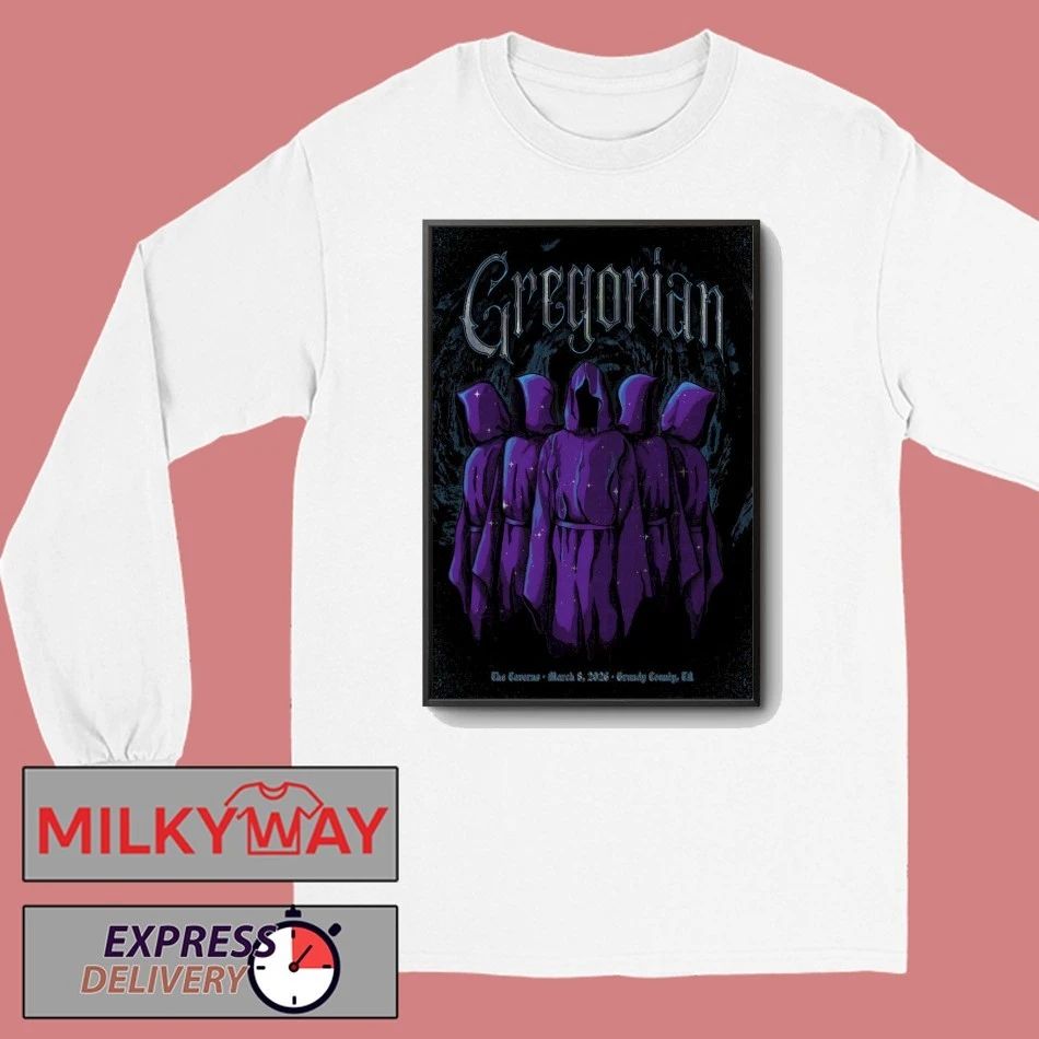 Gregorian Mar 8 2026 The Caverns In Pelham TN Poster shirt