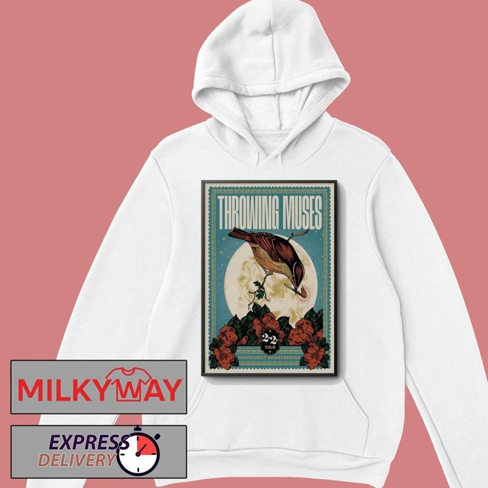 Throwing Muses Moonlight Concessions Tour 26 Poster shirt