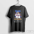 Classic Los Angeles Dodgers 2025 World Series Champions Back La Back Signatures T Shirts