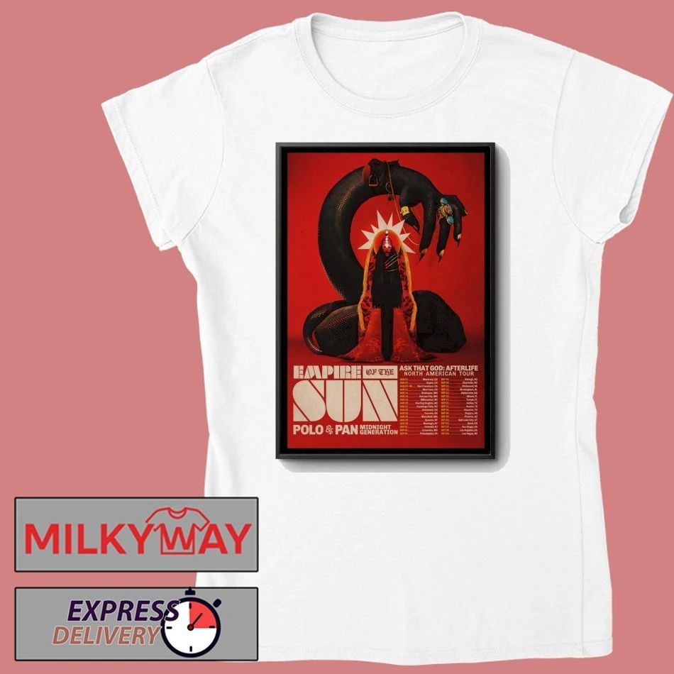 Empire Of The Sun 2026 North American Shows Poster shirt