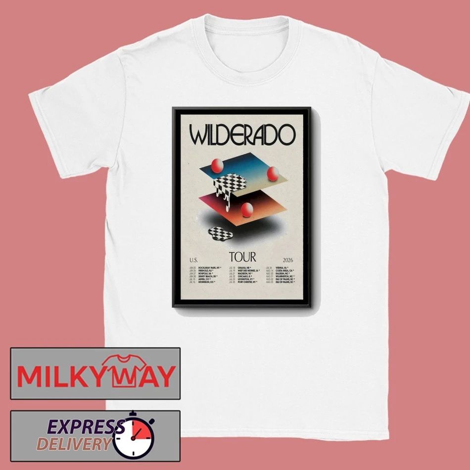 Wilderado US Tour 2026 Poster shirt