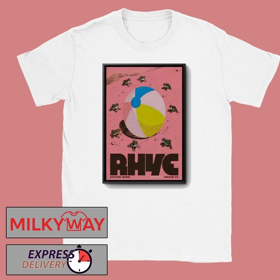 Rhye 5 25 2026 Miami FL Poster shirt