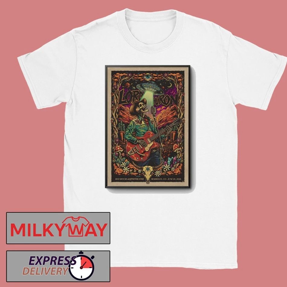 Lord Huron Red Rocks Amphitheatre June 10, 2026 Poster shirt
