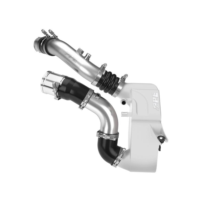 Air to Water Intercooler Kit – Ford 6.7L Power Stroke 2011-2026 – Raw I/C – Brushed Pipes 315045200