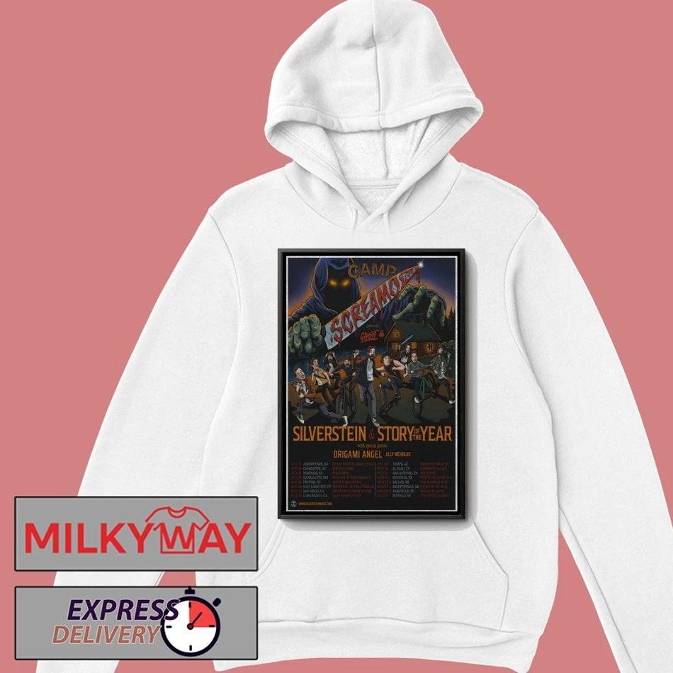 LIMITED 2026 Camp Screamo Poster TOUR shirt