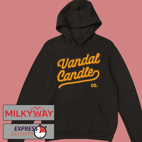 2026 Vandal Candle Co Logo Black TOUR shirt