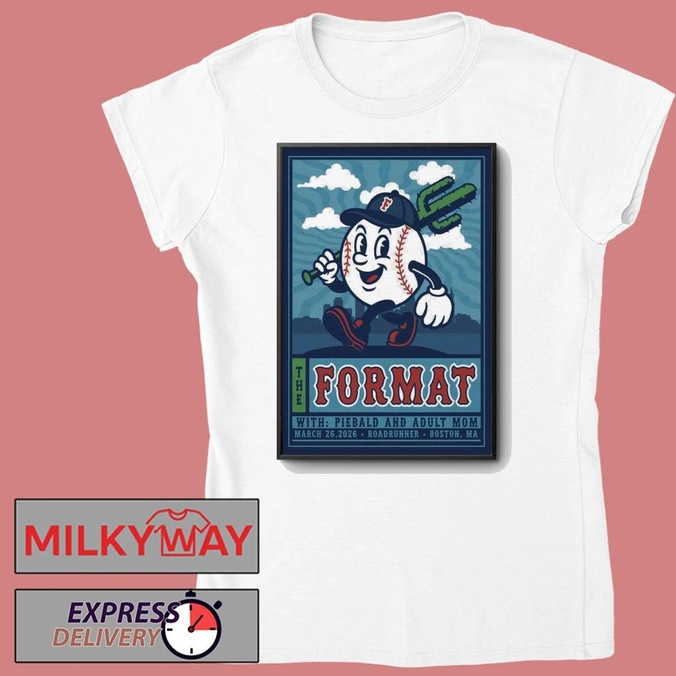 The Format Boston Roadrunner Mar 26, 2026 Tour Poster shirt