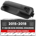 T1A Exterior Front Driver Door Handle, Upgraded Metal – Compatible with 2015-2018 (Before Model Change) Ford F-150 – Textured Black w/Keyhole – OEM FL3Z-1522405-AA-MT, 97931 – Front Driver Side Handle