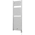 Roma – Chrome Electric Towel Rail H1512mm x W500mm Straight 600w Thermostatic