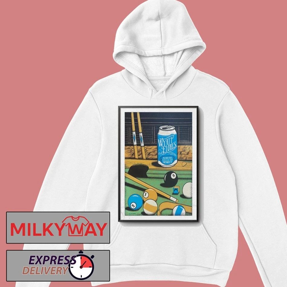 Poster Wyatt Flores At Billy Bob’s Texas In Fort Worth, TX On Mar 26, 2026 shirt