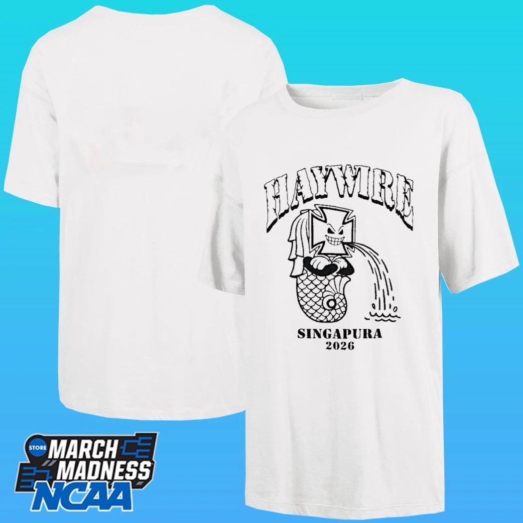 Haywire 617 Boston Hardcore Asia And Australia Tour At Singapore On May 2026 Shirt