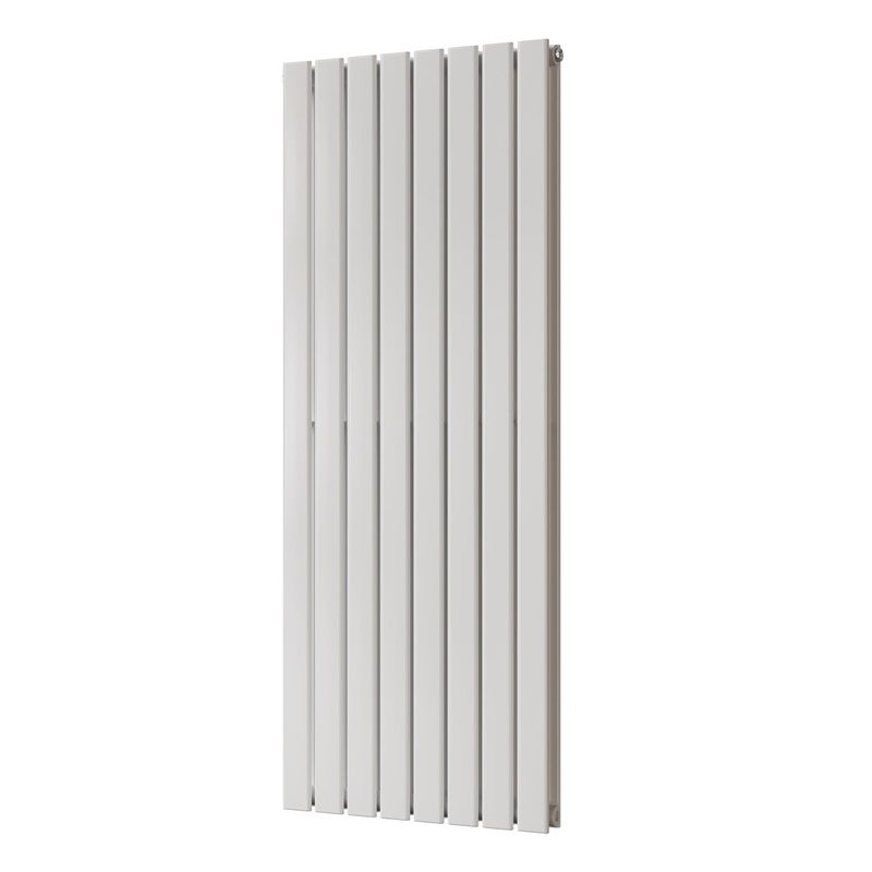 Typhoon – White Vertical Radiator H1400mm x W544mm Double Panel