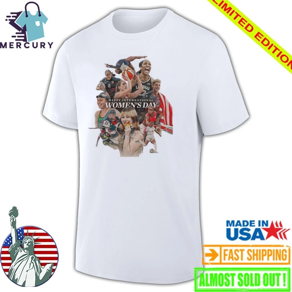 Happy International Women’s Day 2026 Team USA Shirt