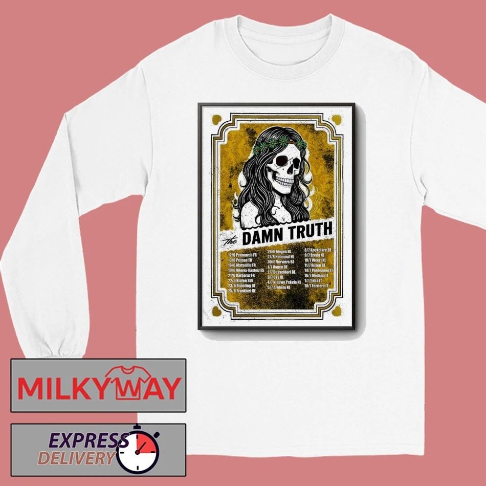 The Damn Truth Europe 2026 Tour Poster shirt