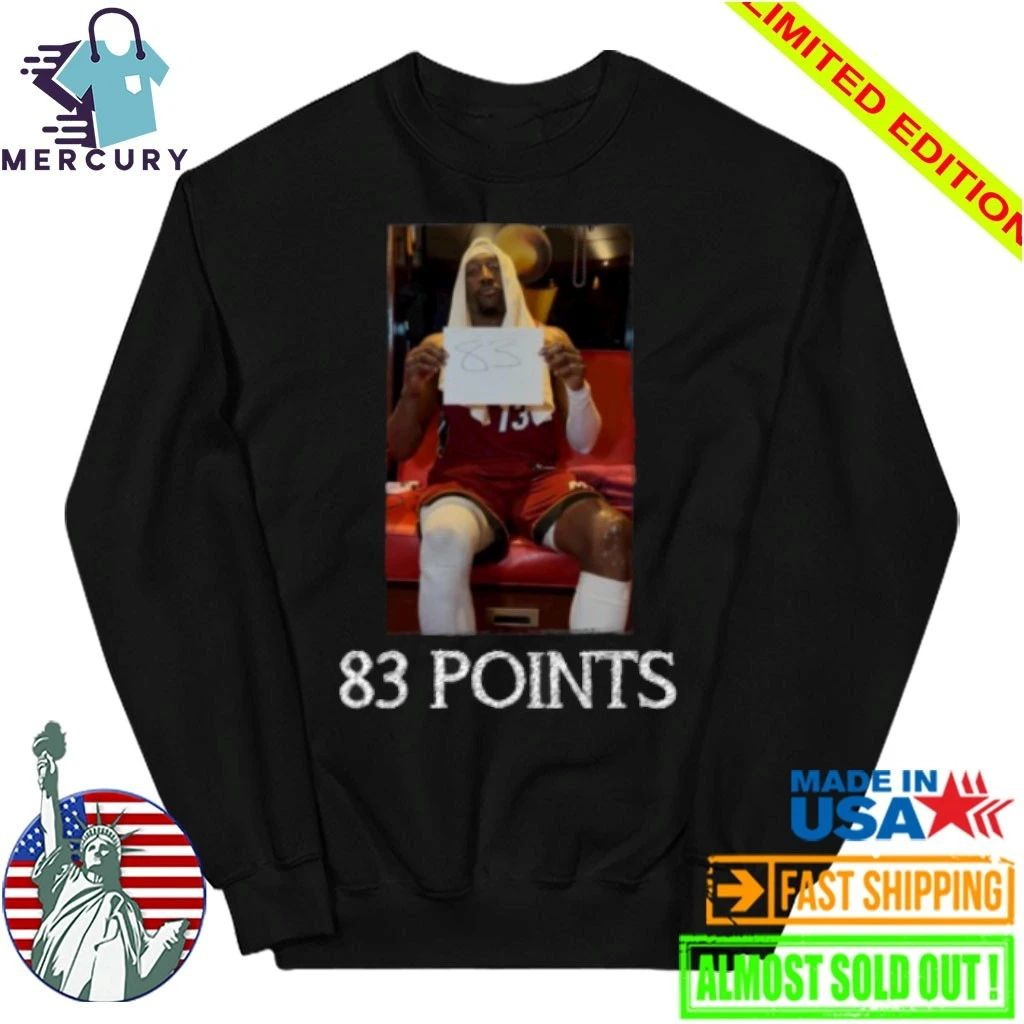 He’s On Fire Bam Adebayo 83 Points Game Shirt
