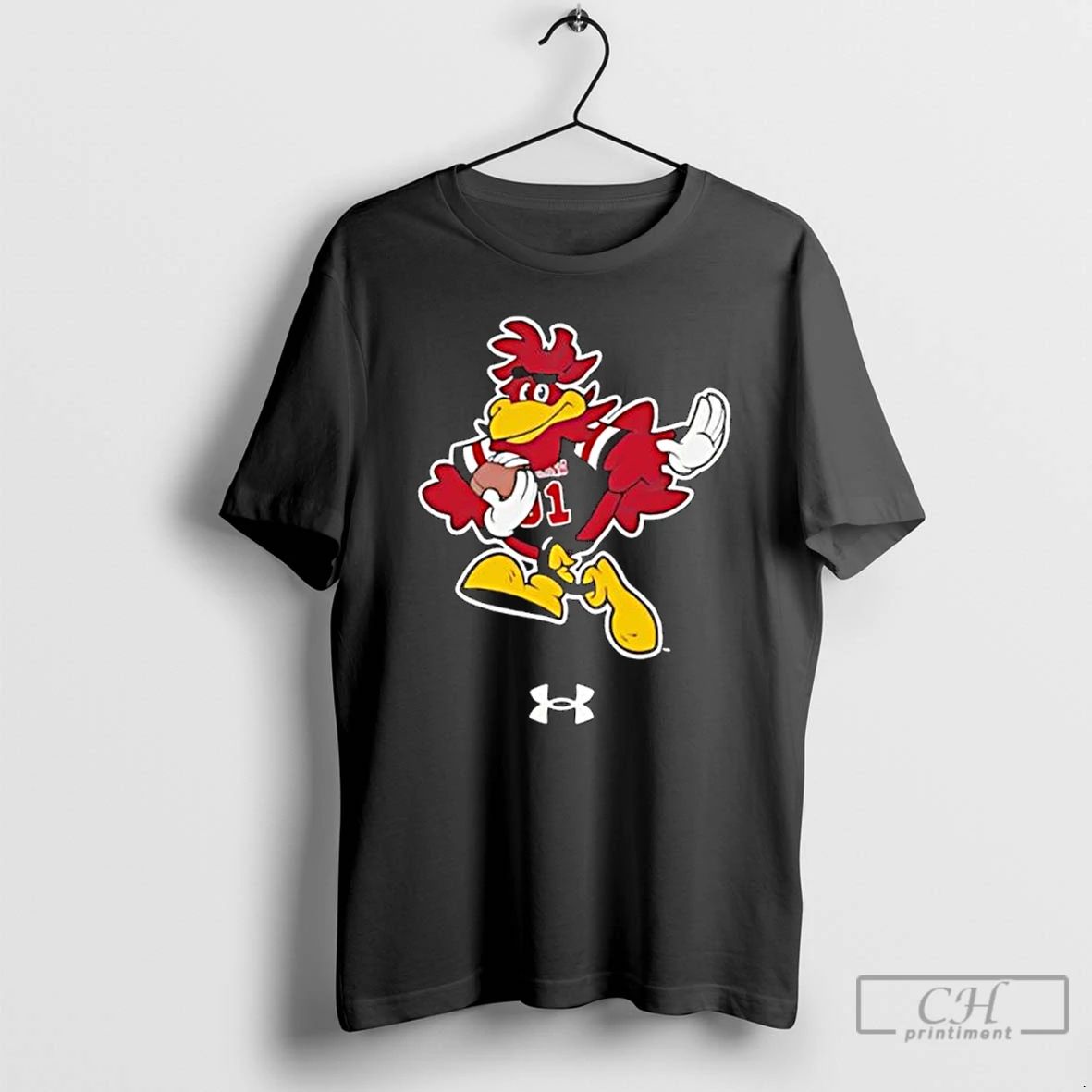 Classic South Carolina Gamecocks Under Armour Sporty Cocky Tech Stretch T Shirts