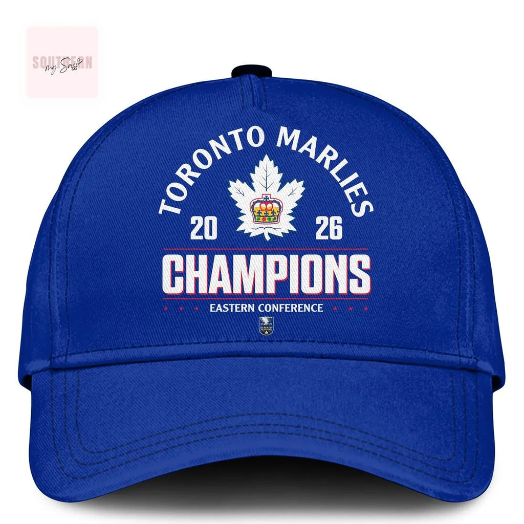 Toronto Marlies 2026 Eastern Conference Champions Commemorative Royal Blue Pullover Hoodie